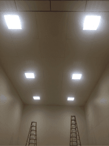 LED Retrofit In Racketball Cout 1 225x300